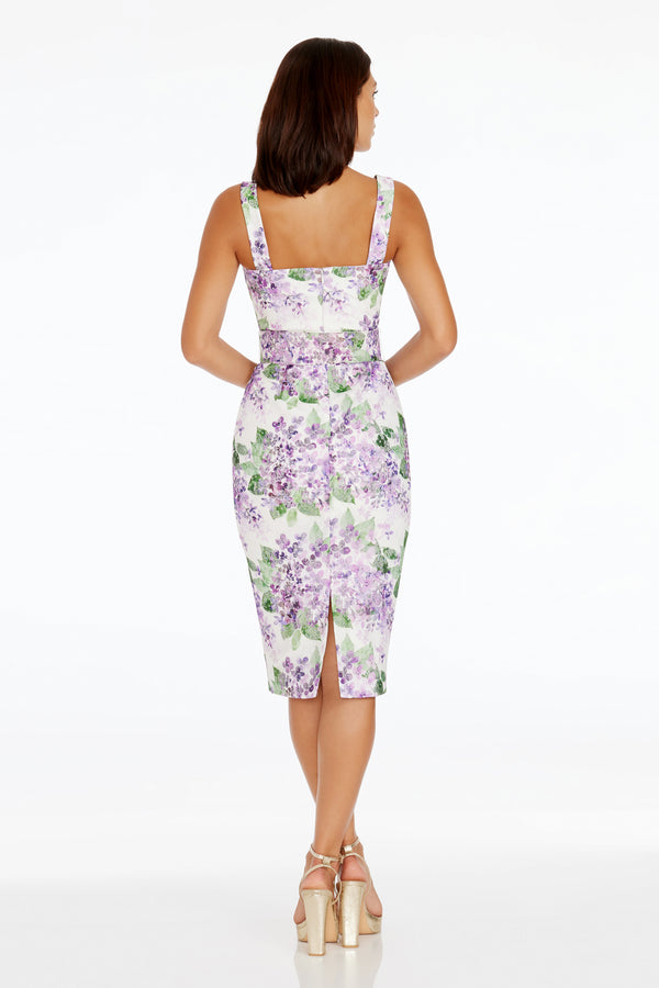 Nicole Dress / VIOLET MULTI