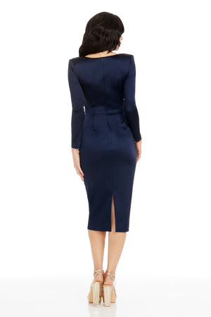 Pamela Dress / Navy