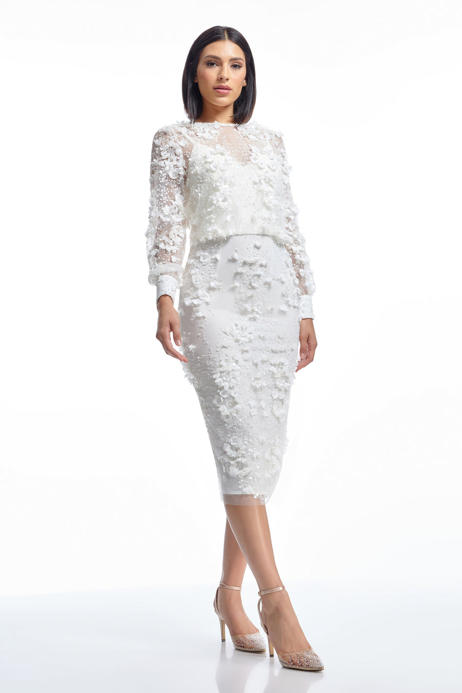 Pilar Dress / White