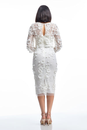 Pilar Dress / White