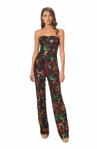 Preston Sequin Jumpsuit – Dress the Population