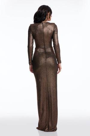 Romera Dress / BRONZE