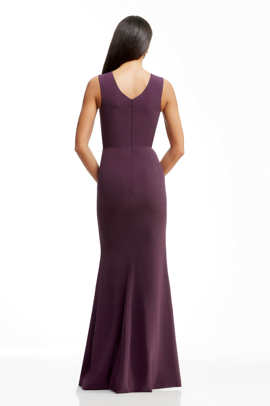 SANDRA DRESS / MIDNIGHT PLUM