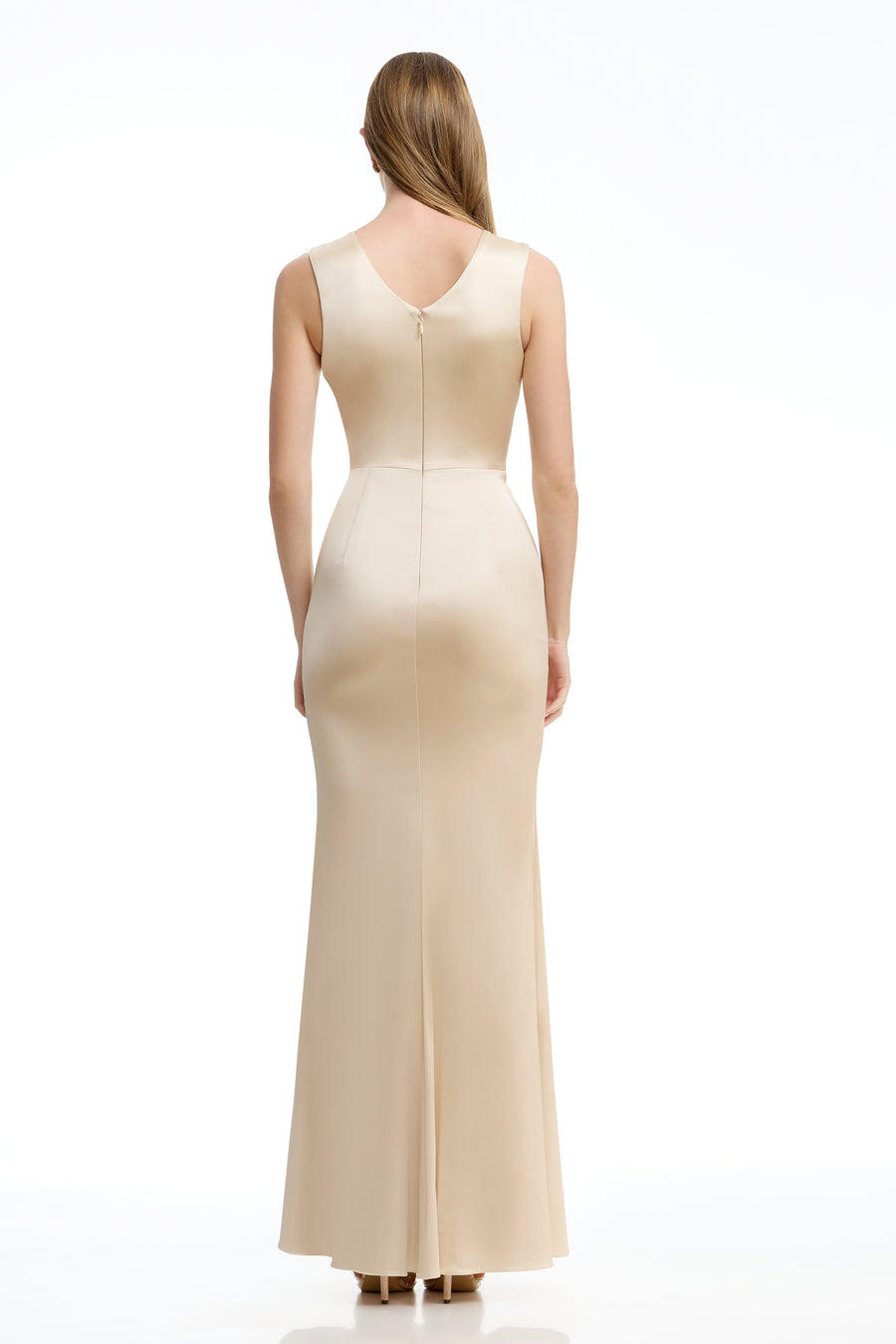 SANDRA DRESS / CHAMPAGNE