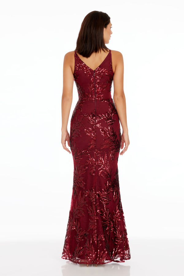 Sharon Gown / BURGUNDY