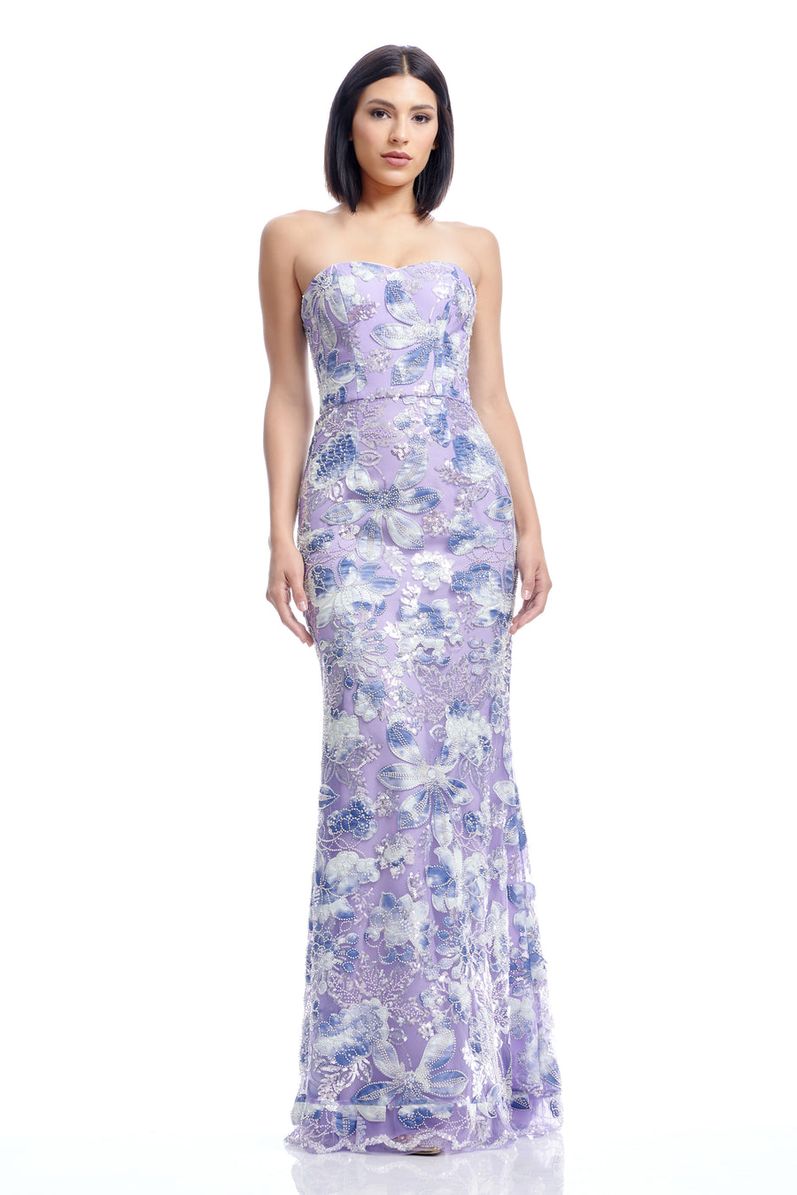 Sheridan Dress / Lilac Multi