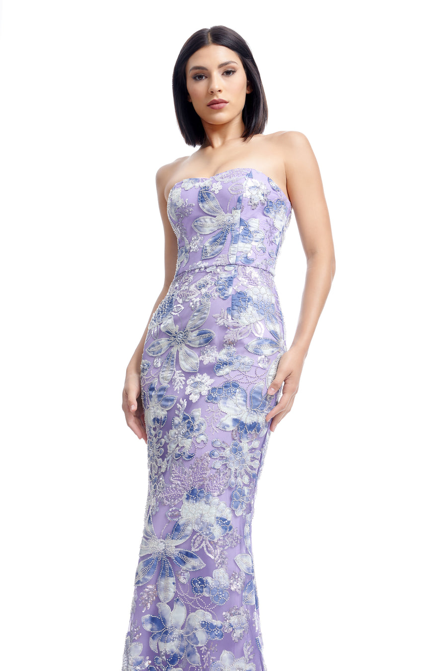 Sheridan Dress / Lilac Multi