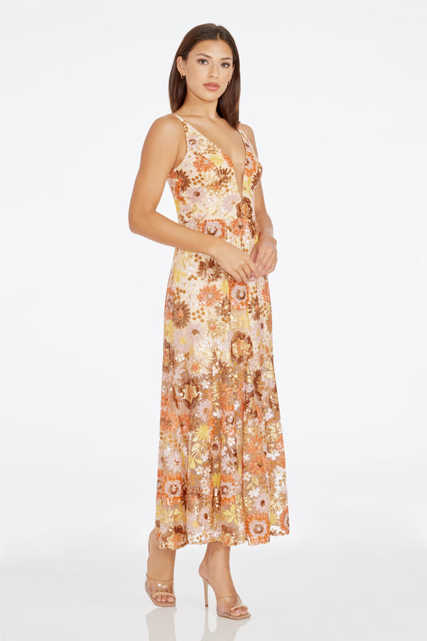 Sierra Dress / AMBER MULTI