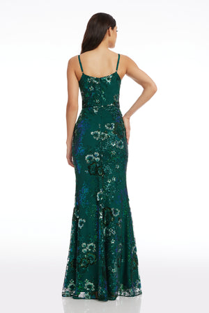 Tori Dress / DEEP EMERALD MU