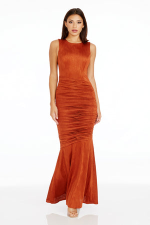 Violetta Gown / BURNT ORANGE