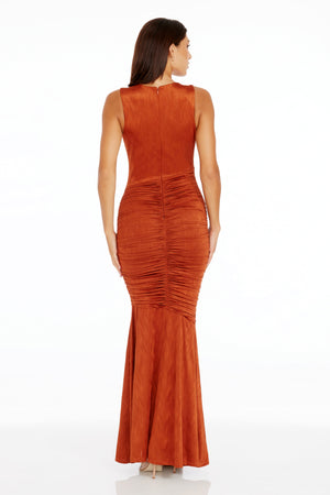 Violetta Gown / BURNT ORANGE