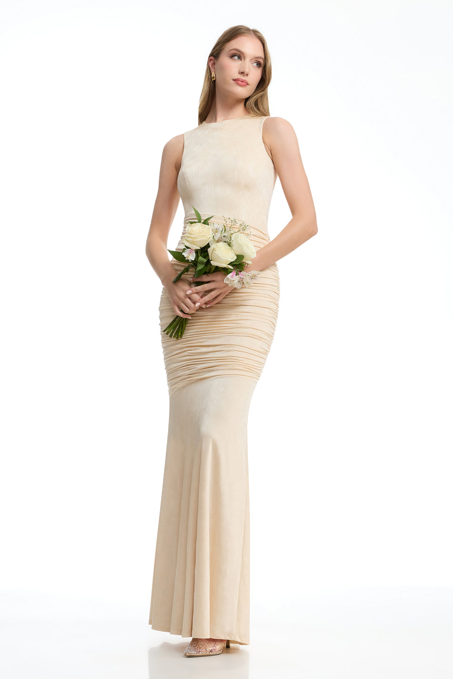 VIOLETTA GOWN / CHAMPAGNE