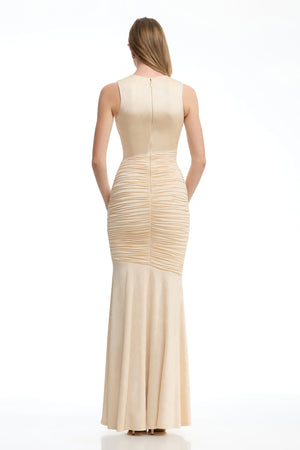 VIOLETTA GOWN / CHAMPAGNE