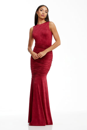 VIOLETTA GOWN / GARNET