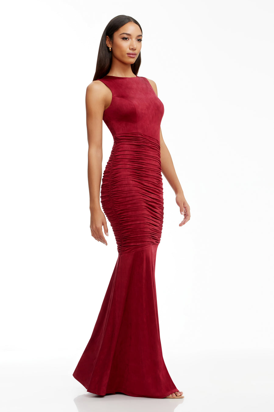 VIOLETTA GOWN / GARNET