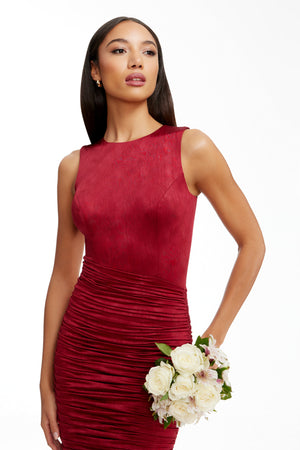 VIOLETTA GOWN / GARNET