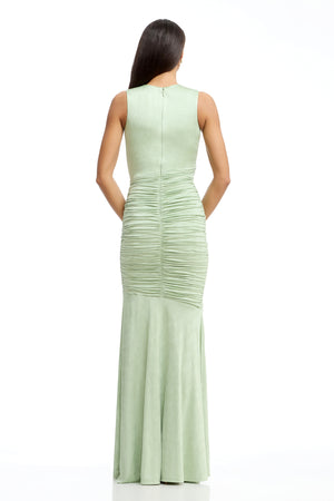 VIOLETTA GOWN / SAGE