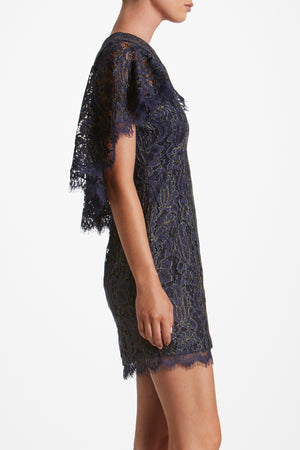 Shelby Dress / DARK NAVY LACE