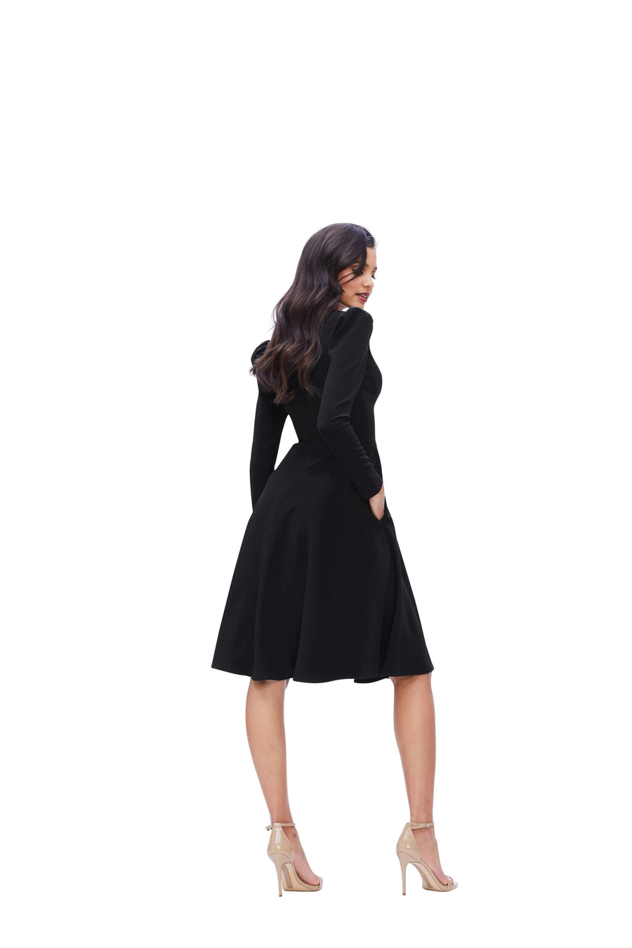 Catrine Dress / BLACK