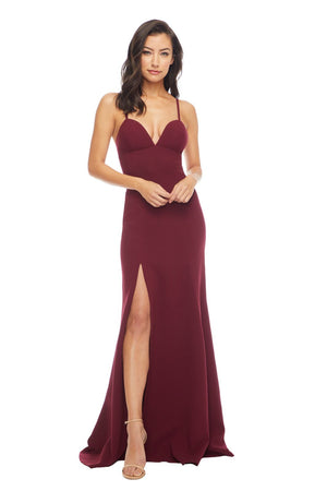 Alejandra Gown / BURGUNDY